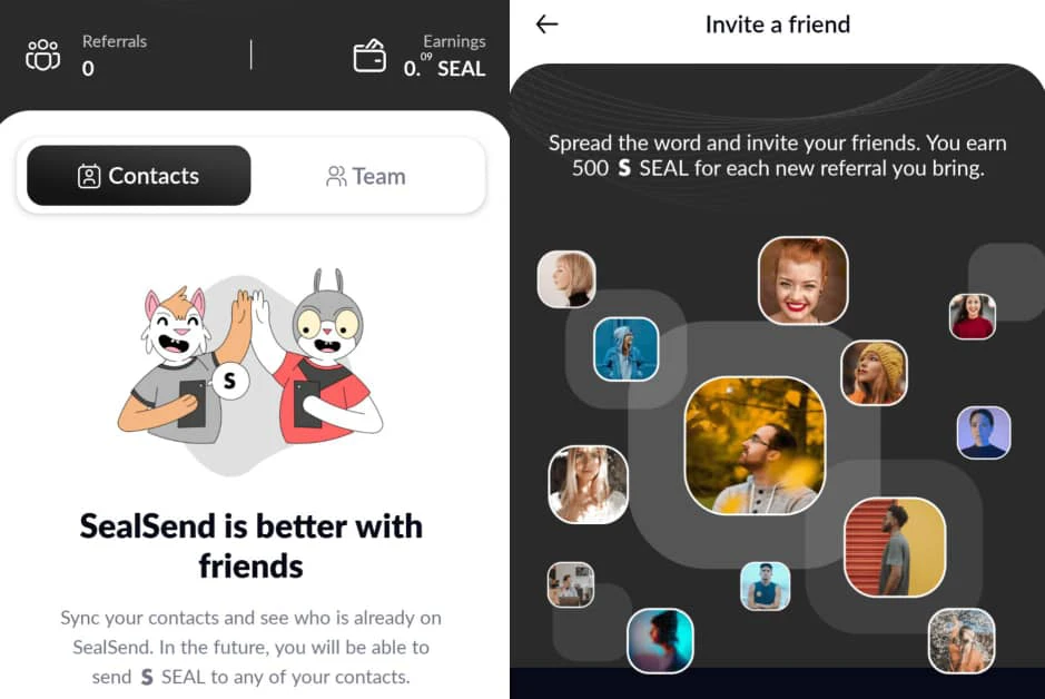 Sealsend referral program 