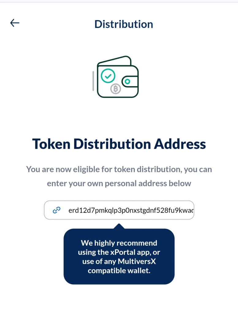 Doctorx token distribution 