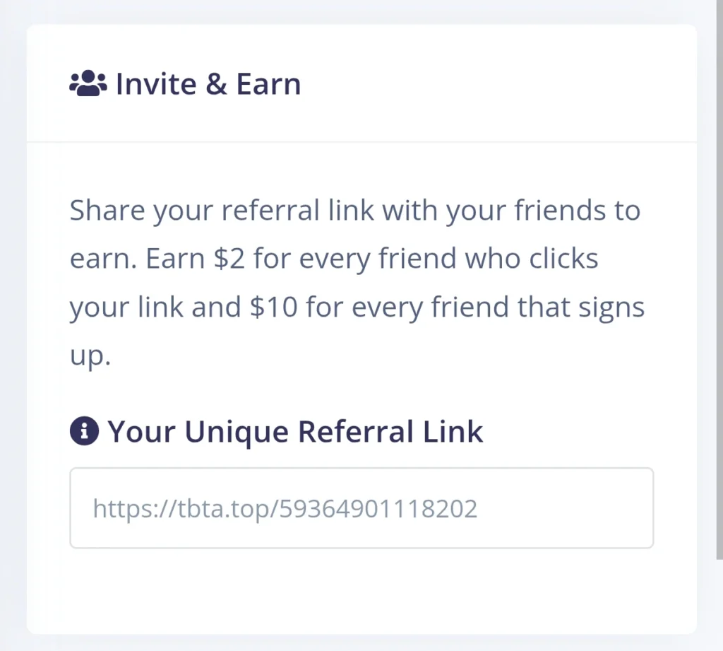 Taskcash referral program 