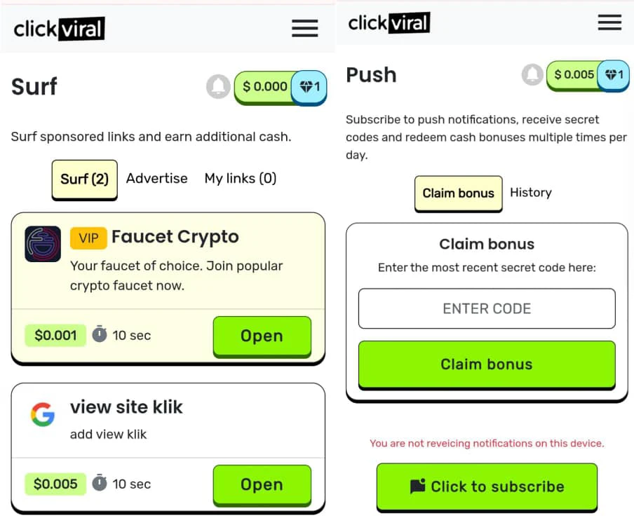 Is clickviral.io legit? 