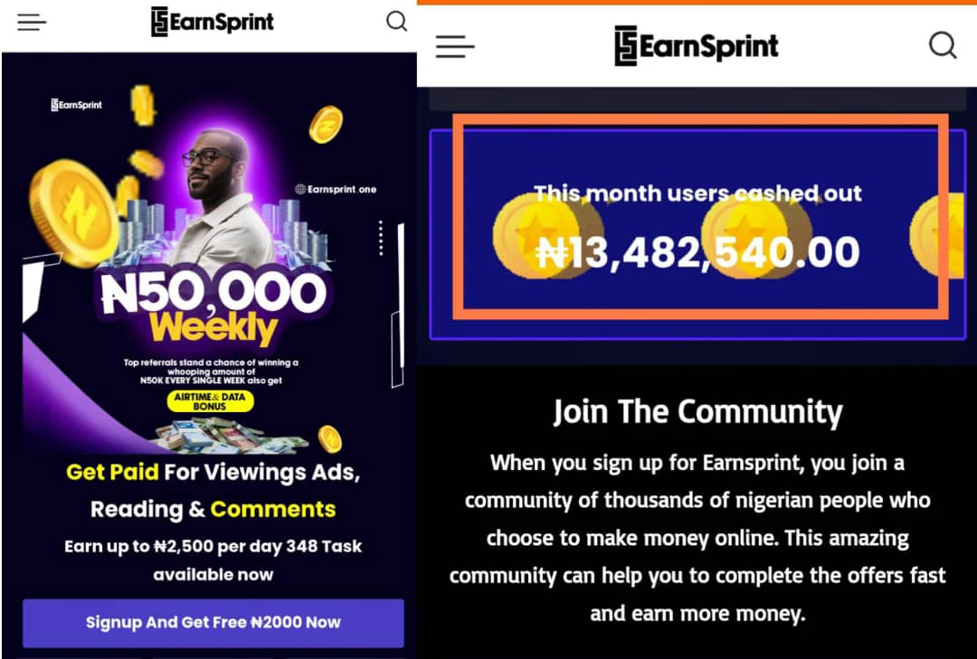 Why Earnsprint is unlikely to be legit 