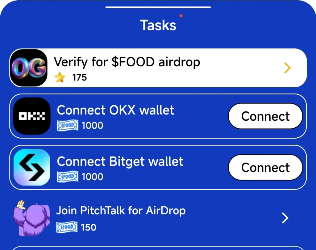 Cats&dogs $Food airdrop 