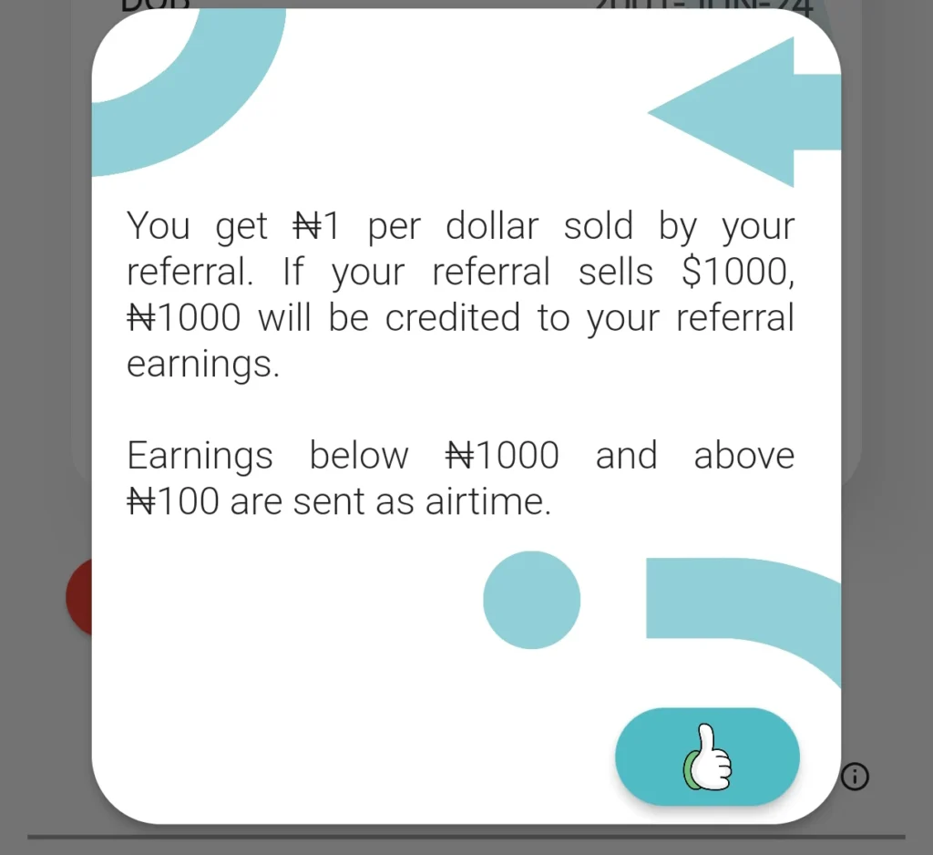 Cash-in App referral program 