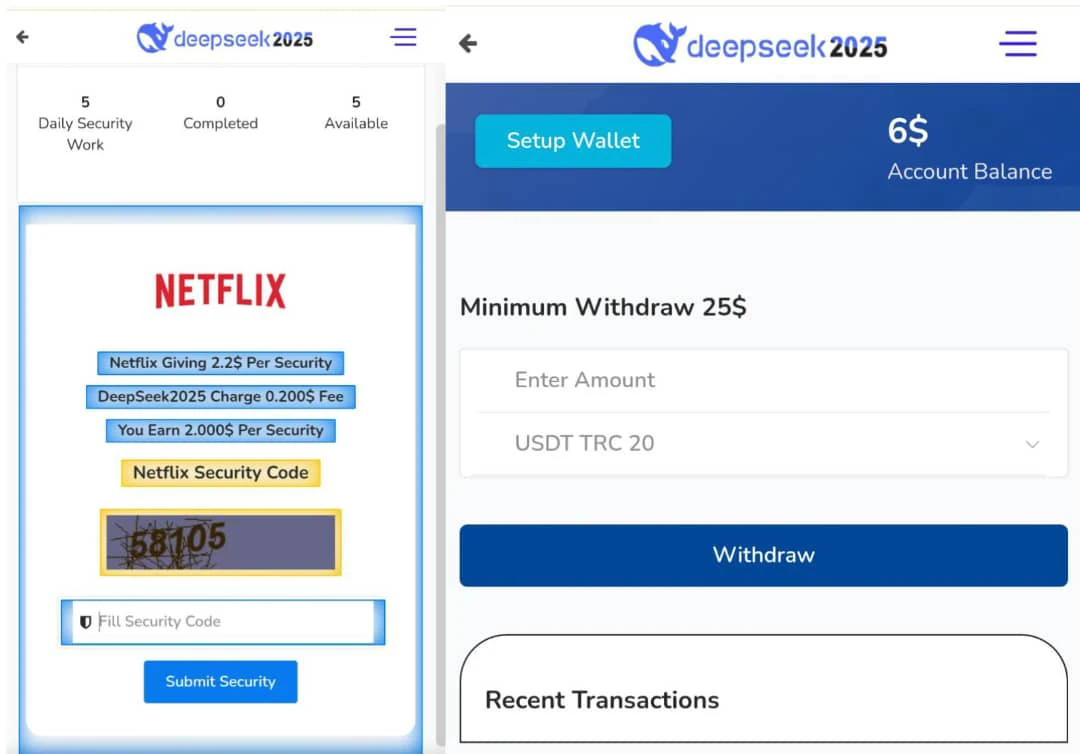 is deepseek2025 legit or scam?