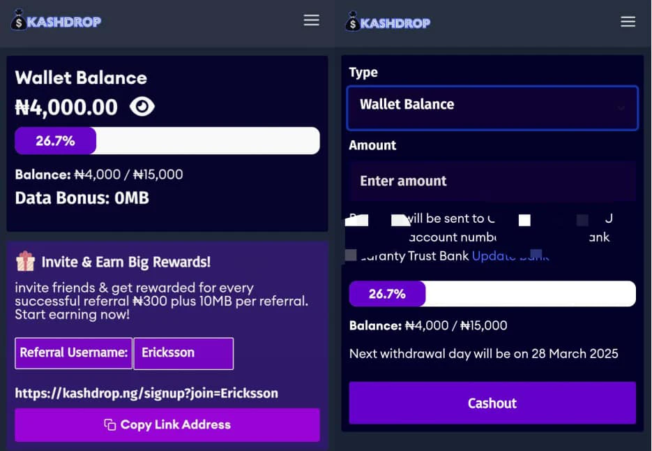 Kashdrop.ng review