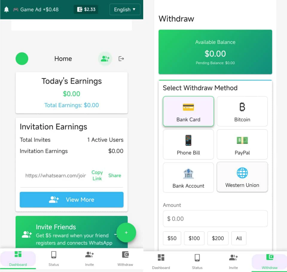 Is WhatsEarn.cc legit or scam?
