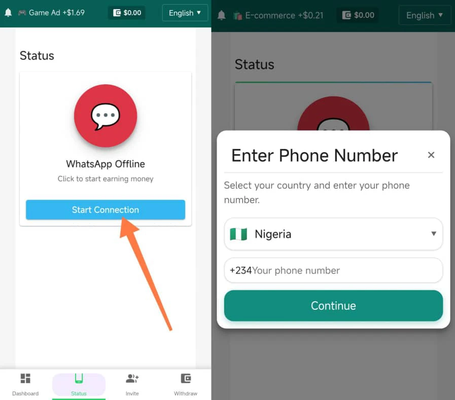 How to connect WhatsApp 