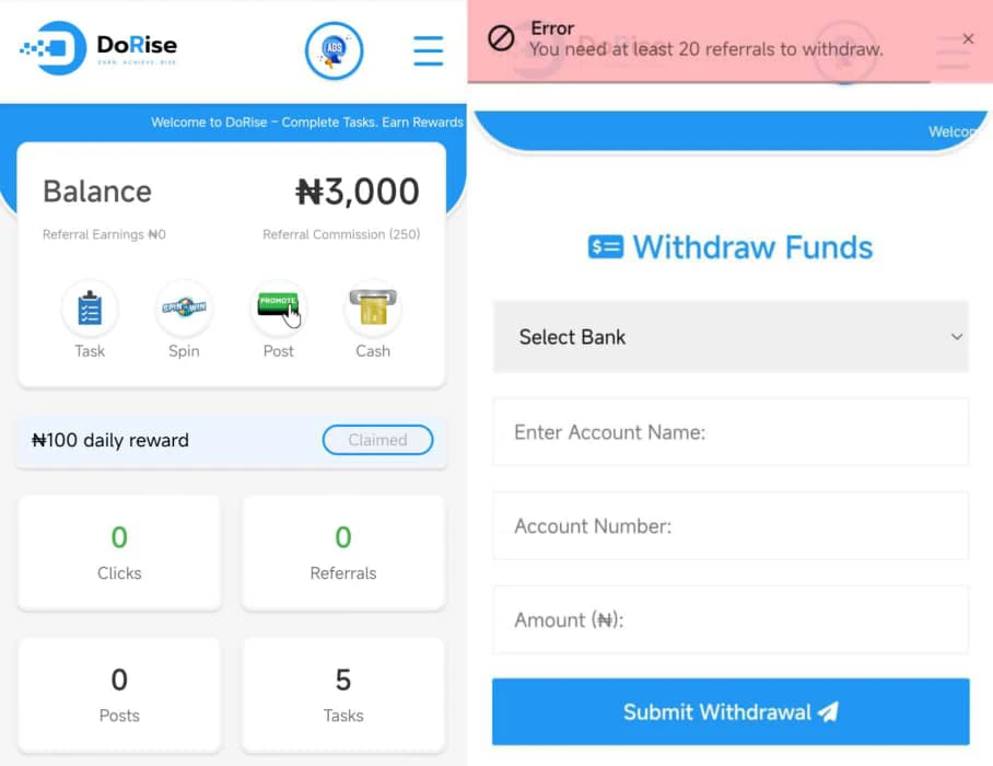 Is doriise.name.ng legit or scam?