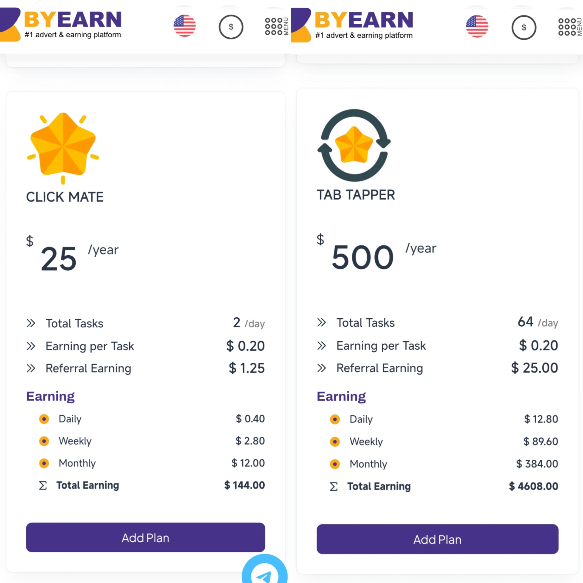 Byearn plans 