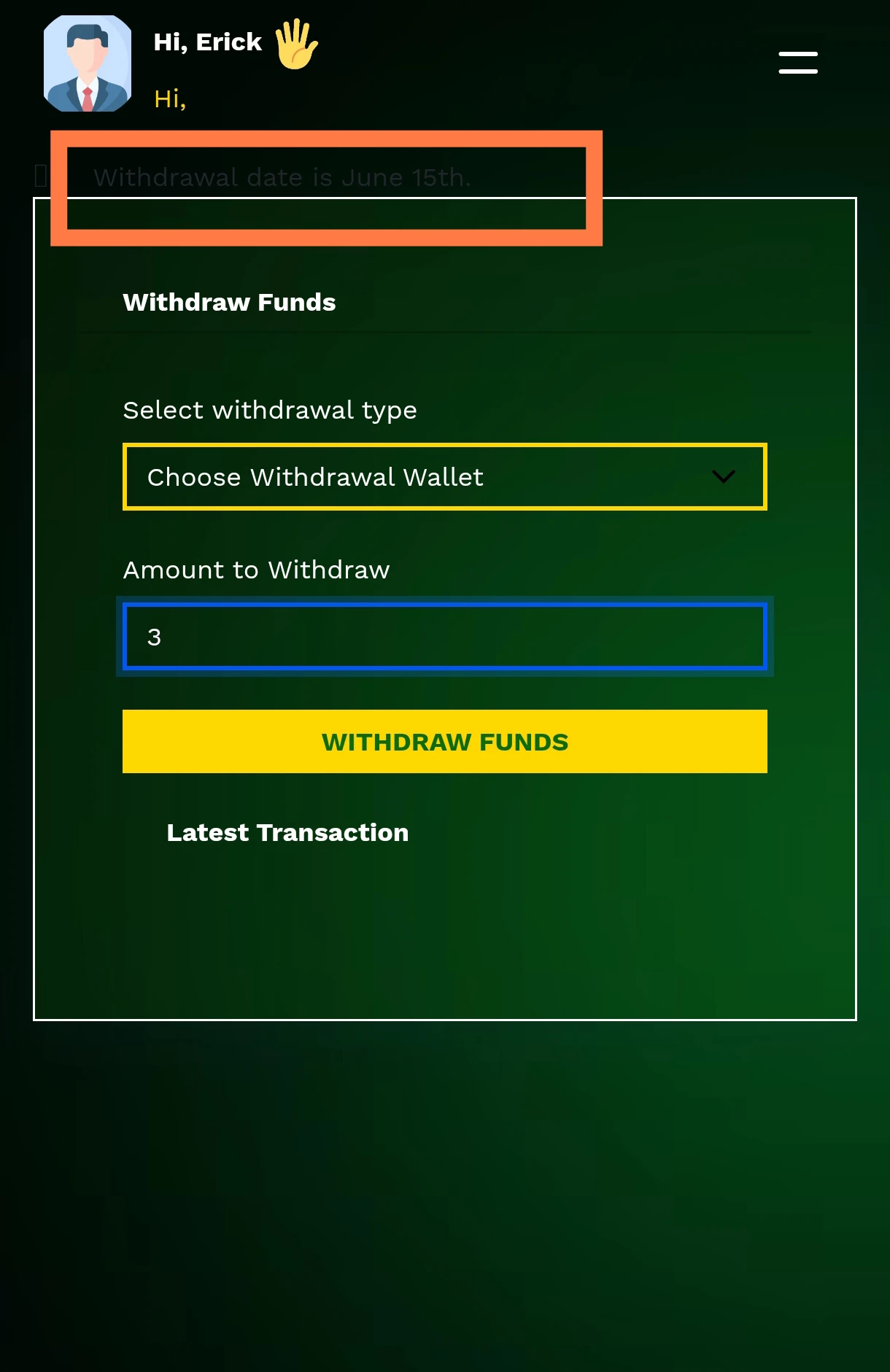 GoPay withdrawal 