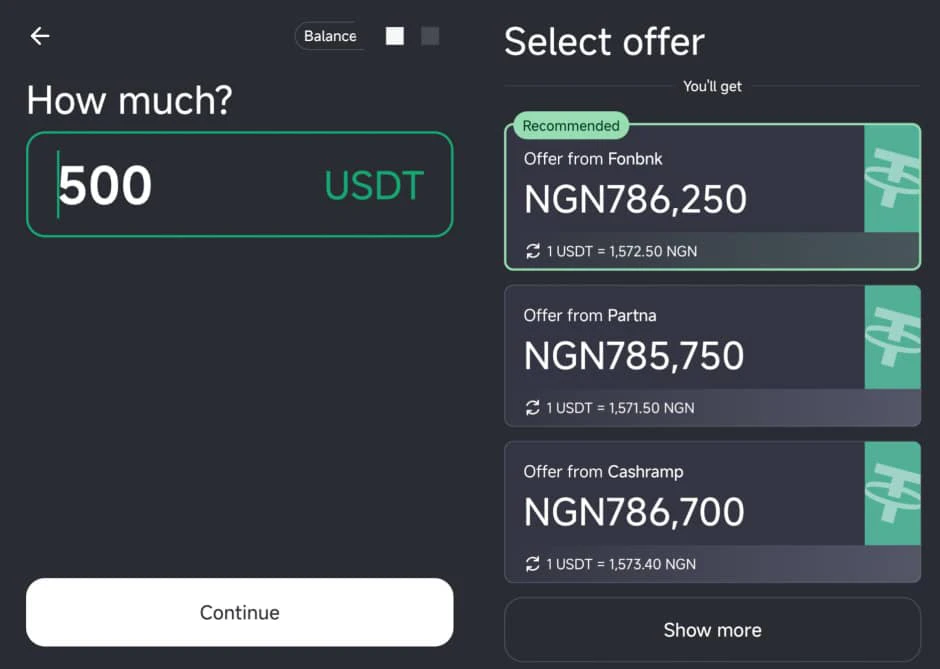How to withdraw on Minipay 