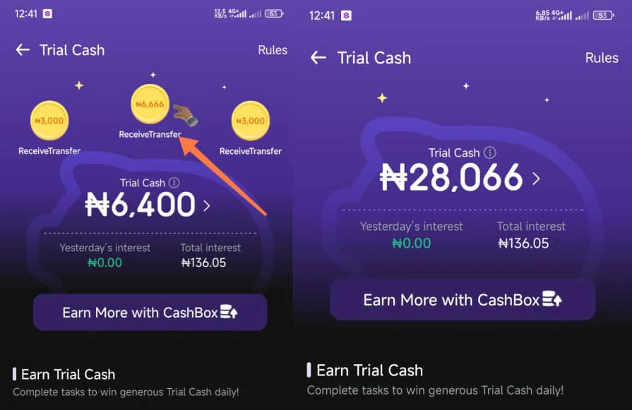Importance of Palmpay trial cash 