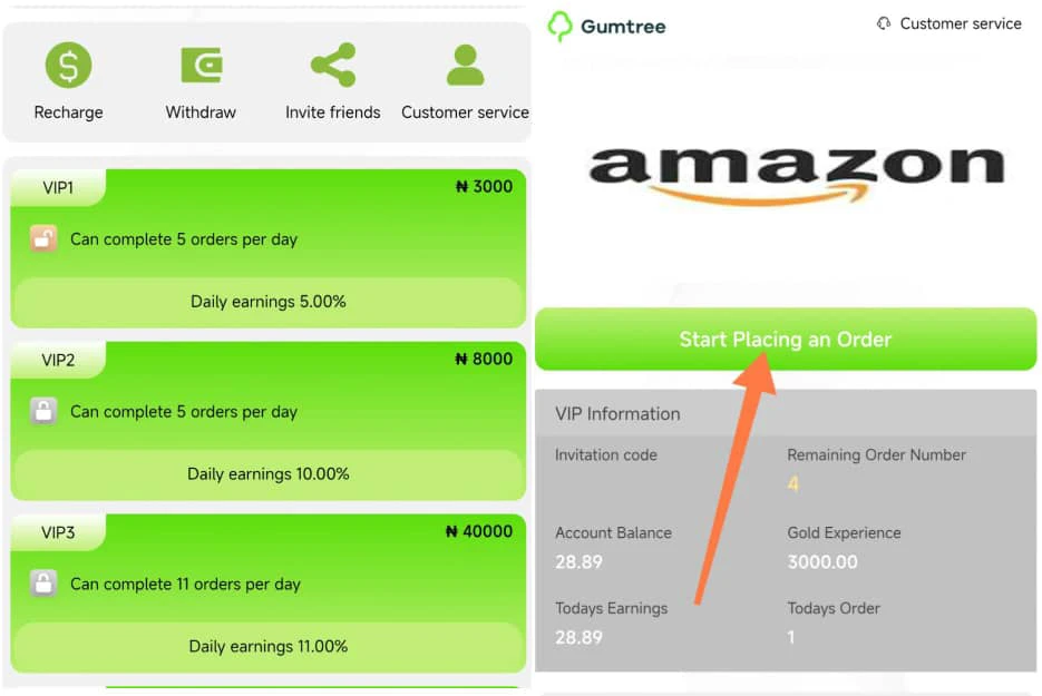 How to complete orders on gumtree