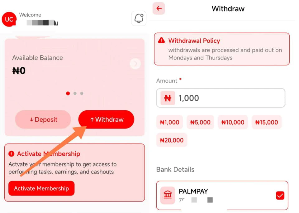 Brento app fixed payment days 