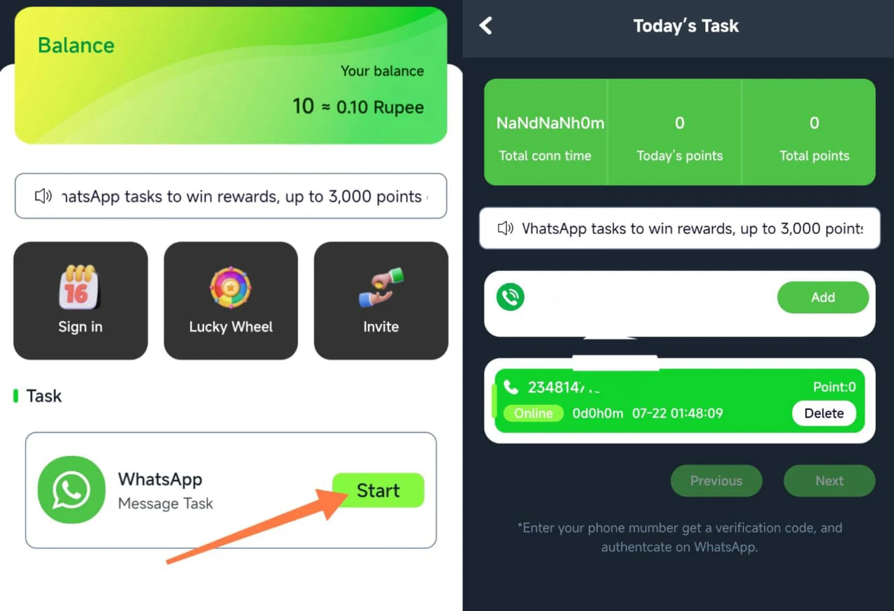 How to link WhatsApp to Whappshare 