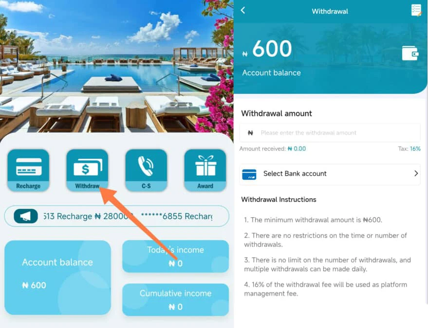How to withdraw on ibisppp.cc