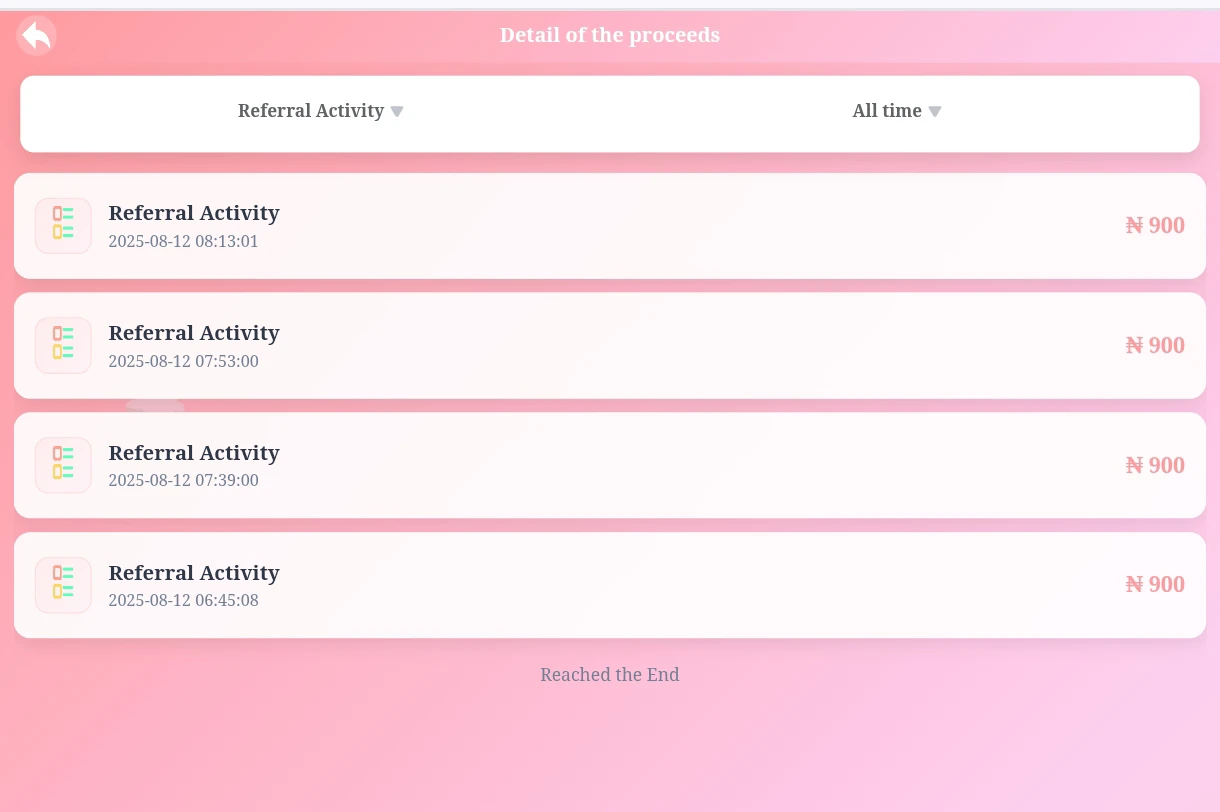 Task market referral program 