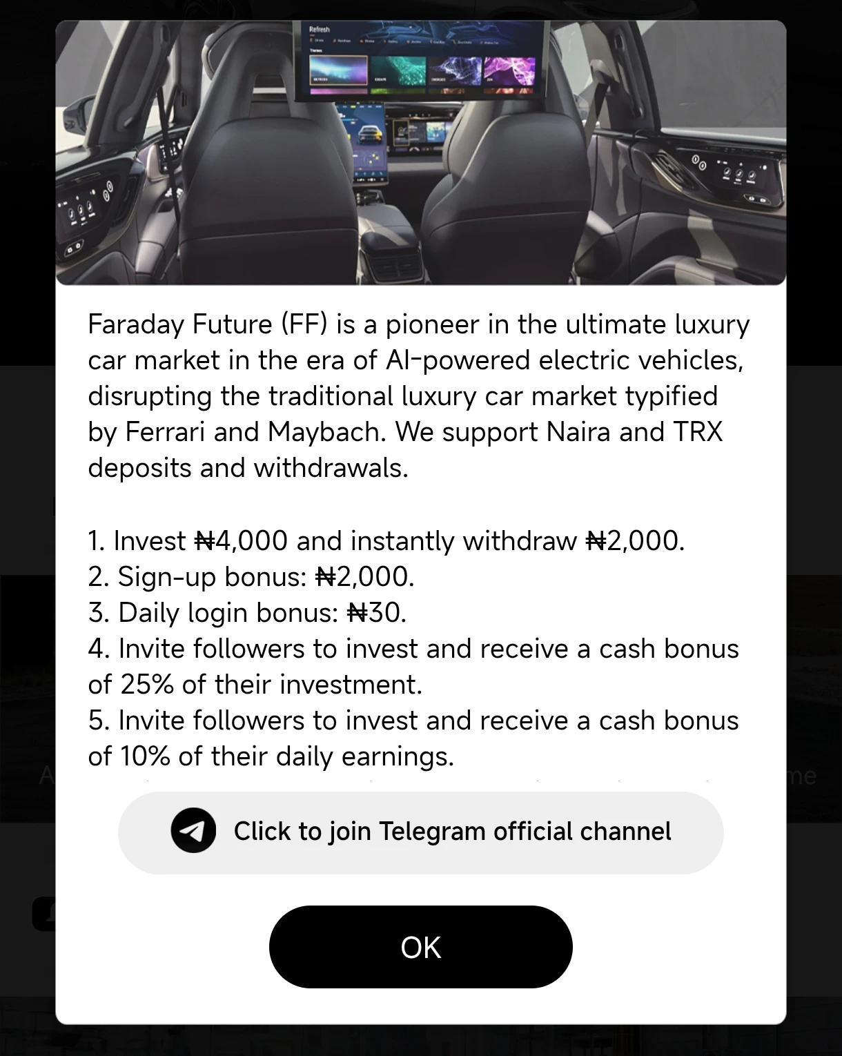 Ffaa01 earning methods 
