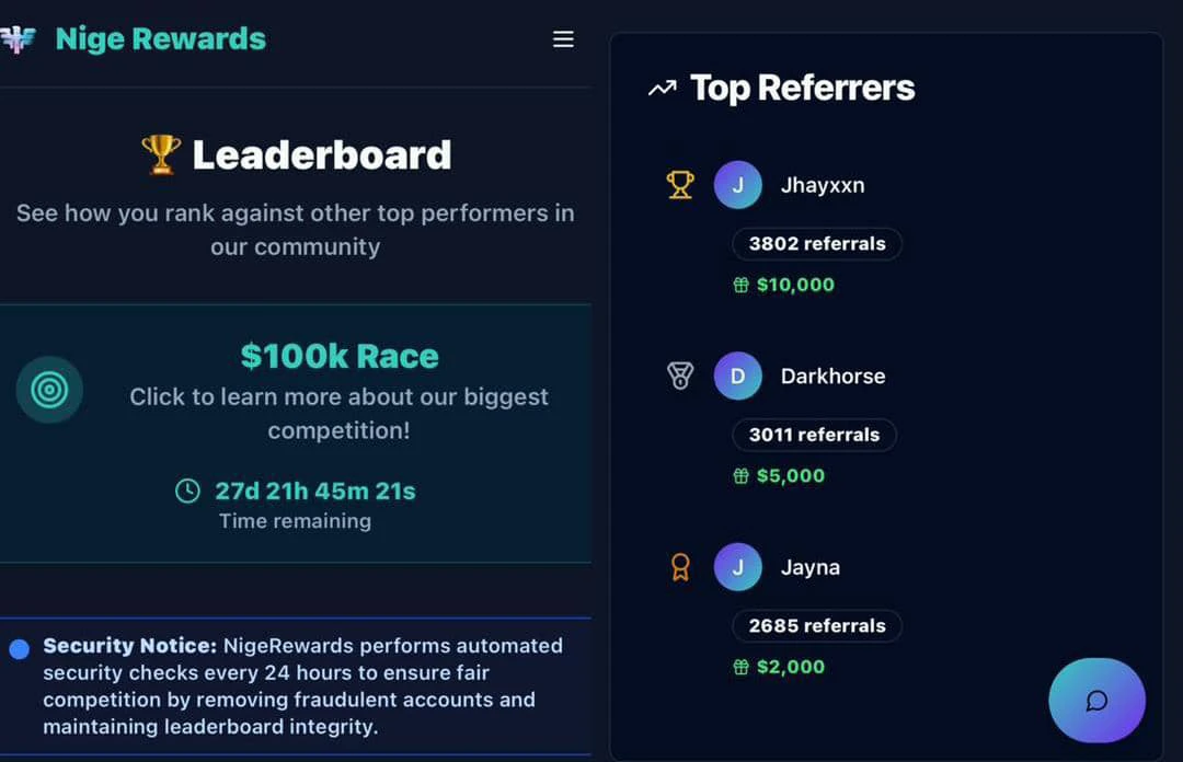 Is nigerewards.com legit or scam?