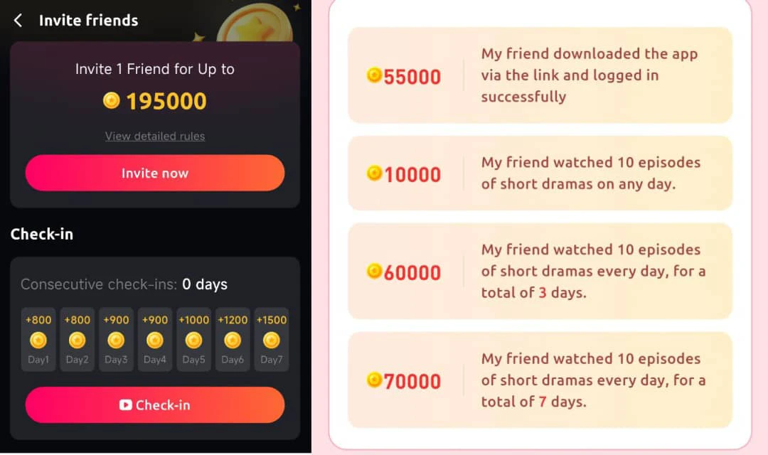FunTV referral program 