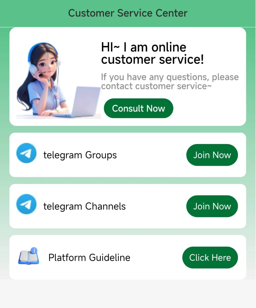 Customer support 