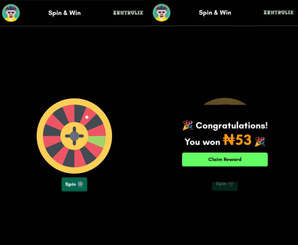 Daily spin 
