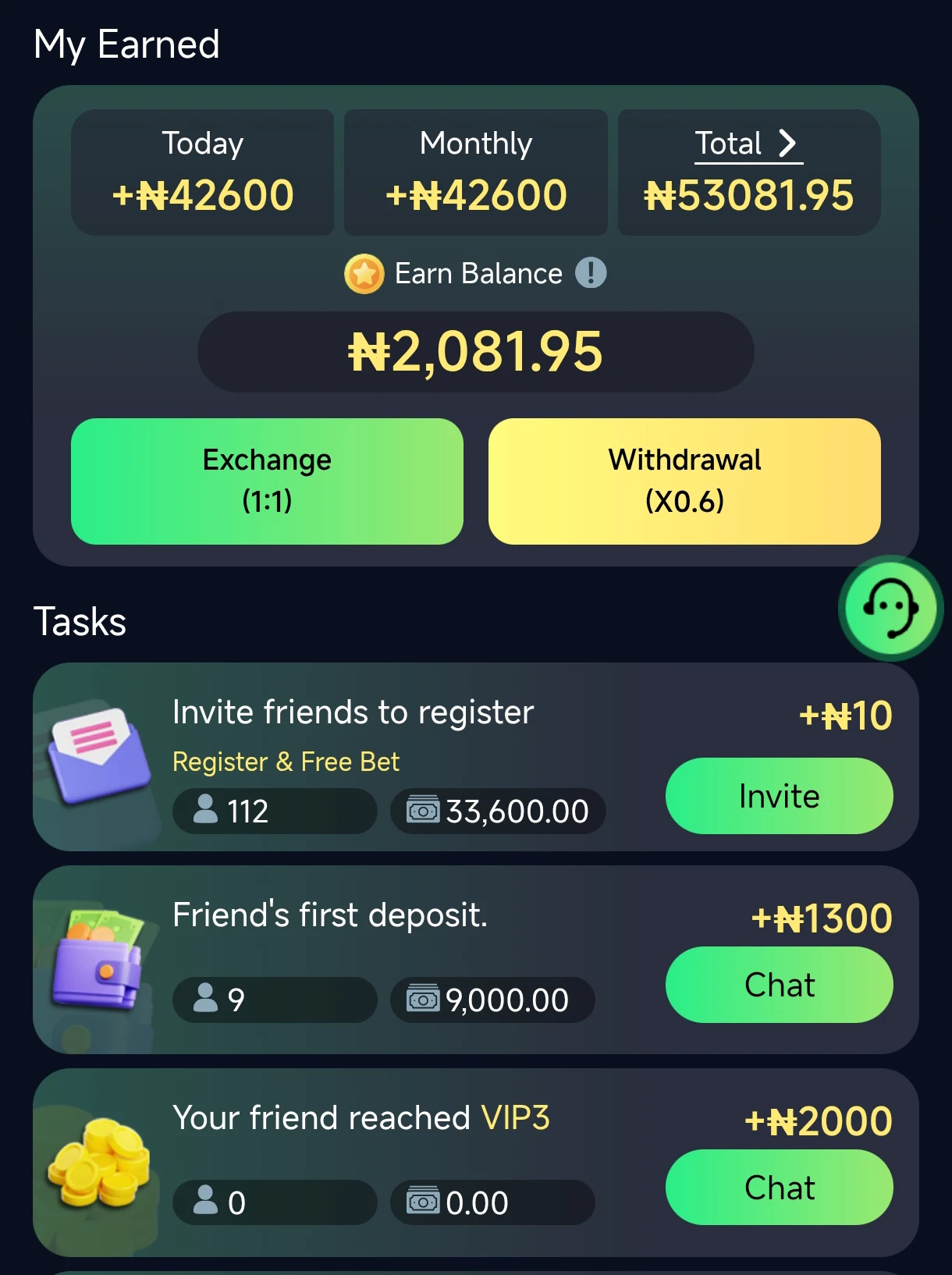 Playtok referral program 