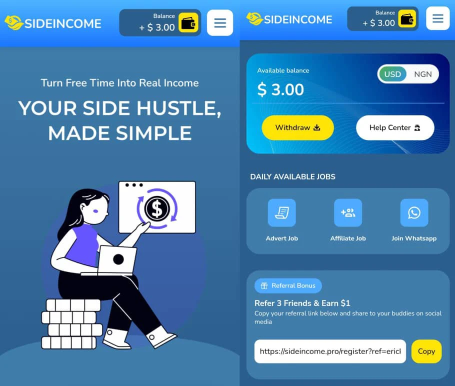 Sideincome.pro review 