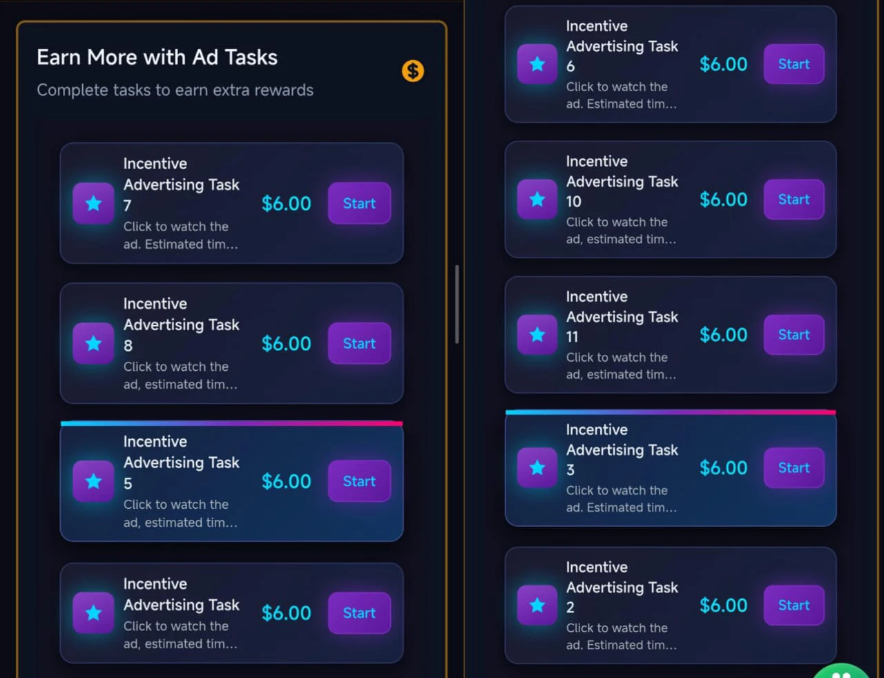 Tasks on MusicEarn 